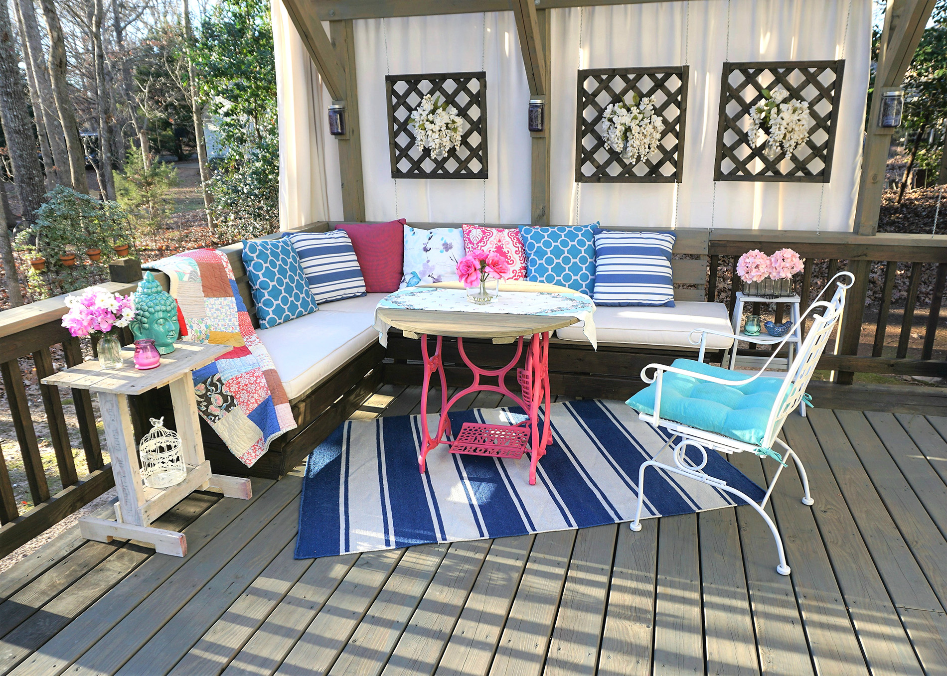 Eclectic Deck Furniture