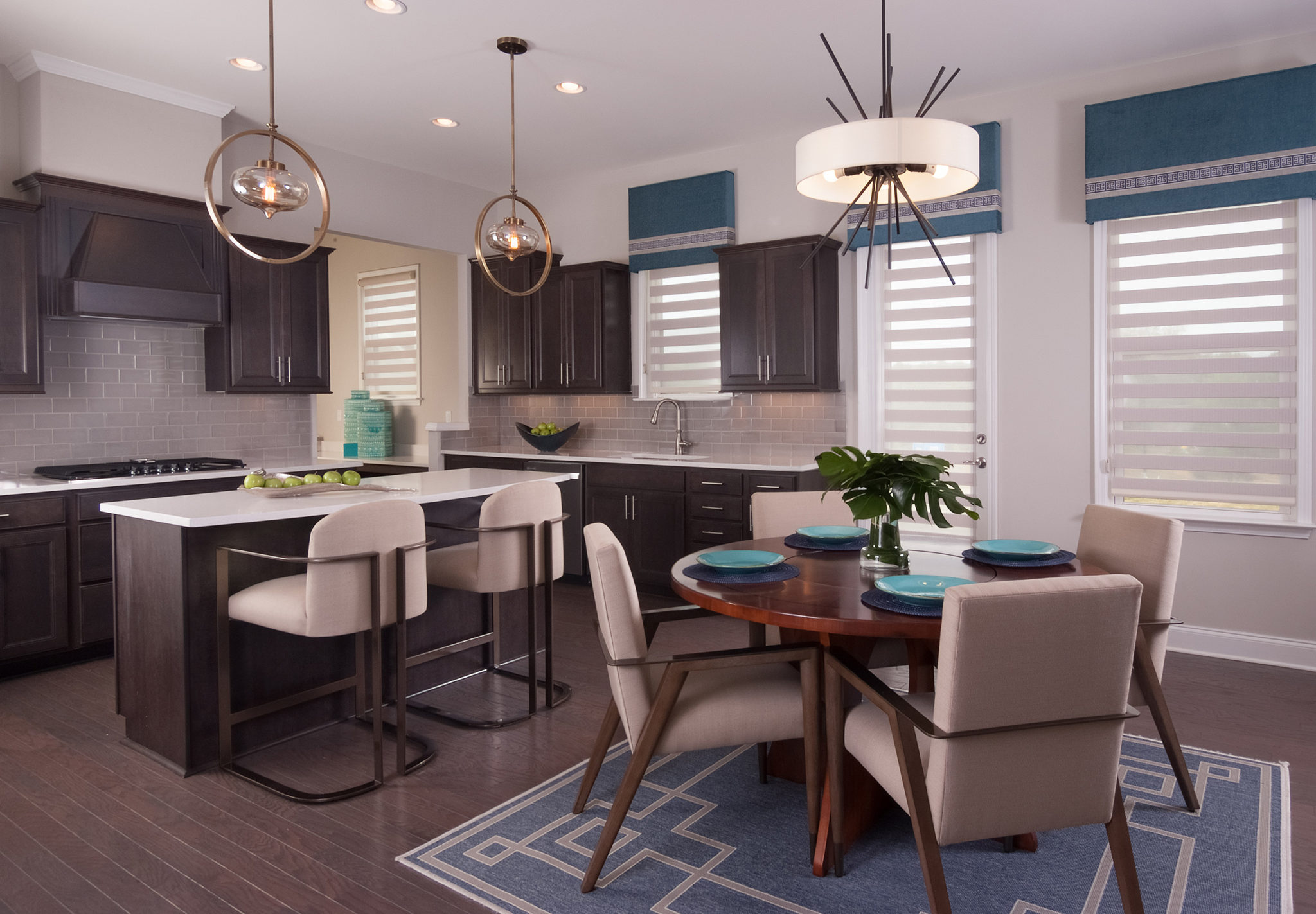 Frenchman's Creek kitchen and dining Interior Decorator in North Palm Beach, FL.