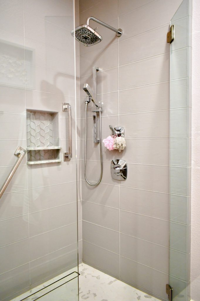 accessible shower interior designer