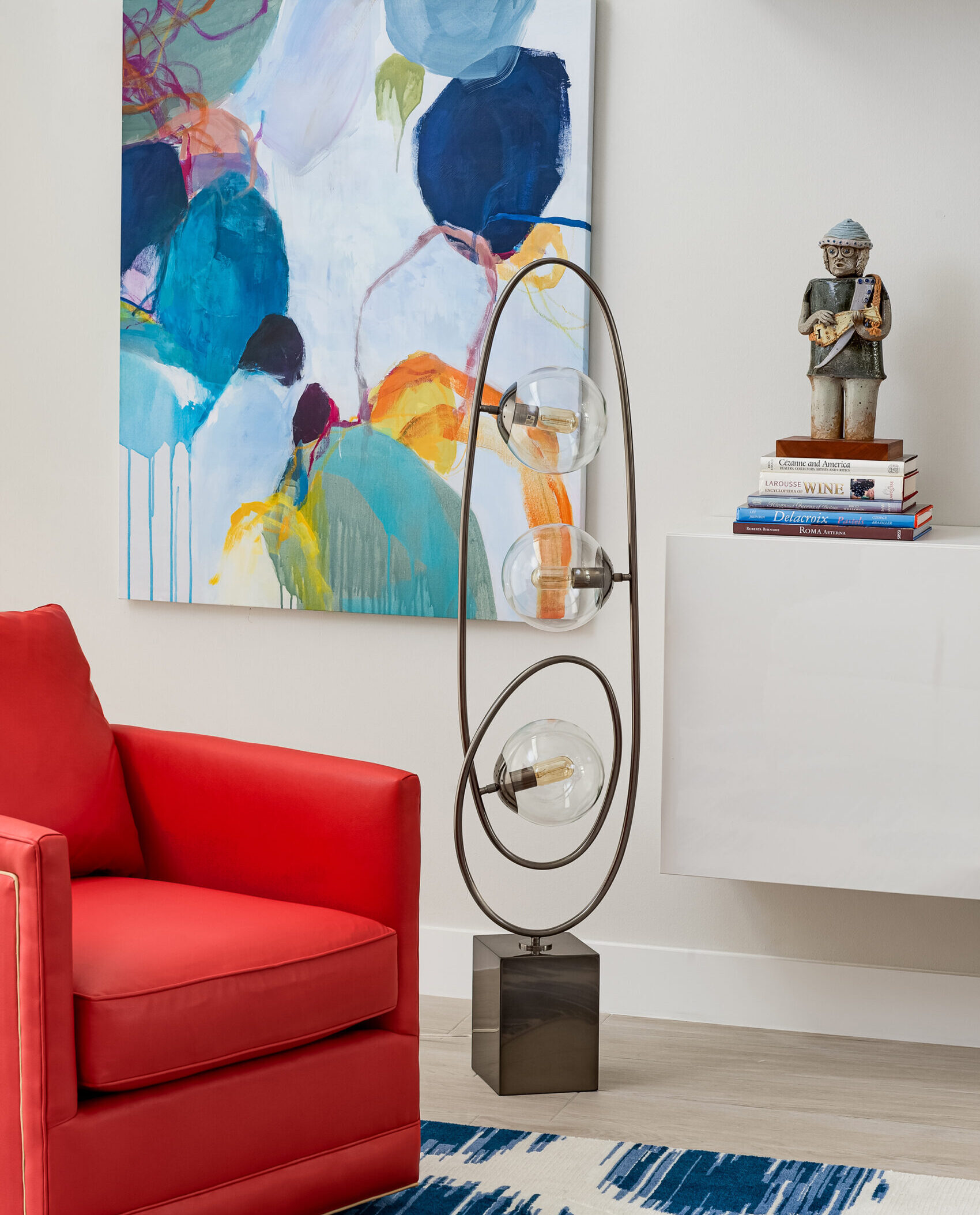 Deziner Tonie - Decorating Den Interiors interior designer eclectic design project in South Palm Beach, FL.